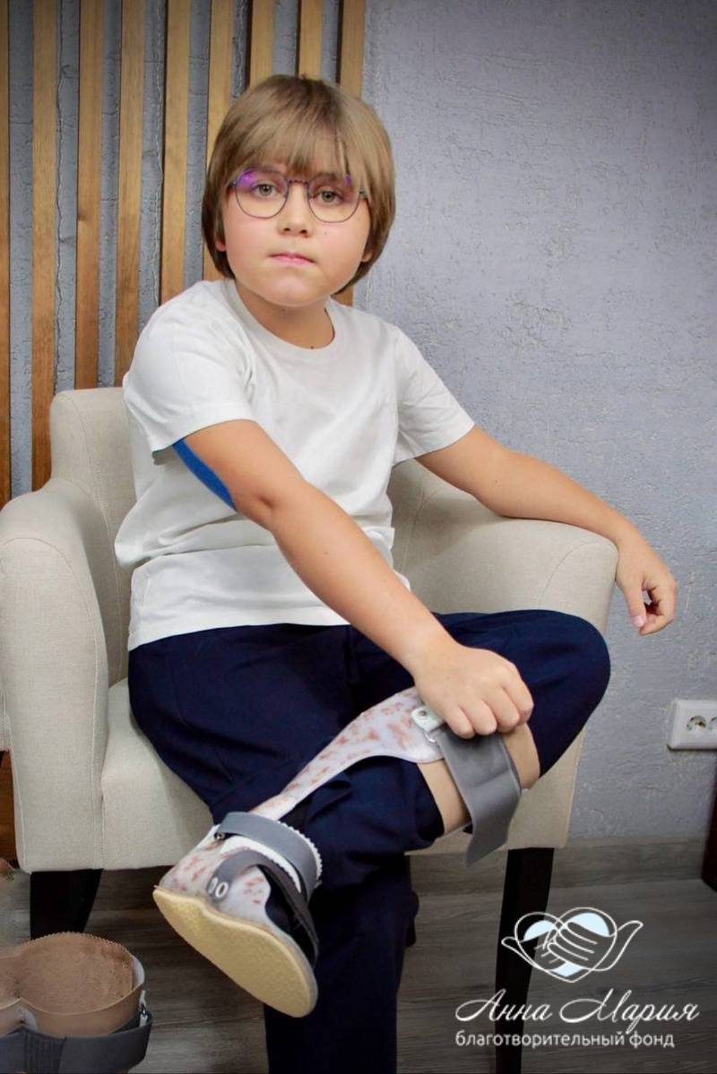 Андрей во время занятий